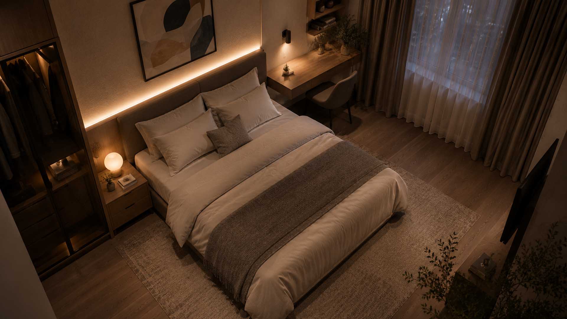 Bedroom interior