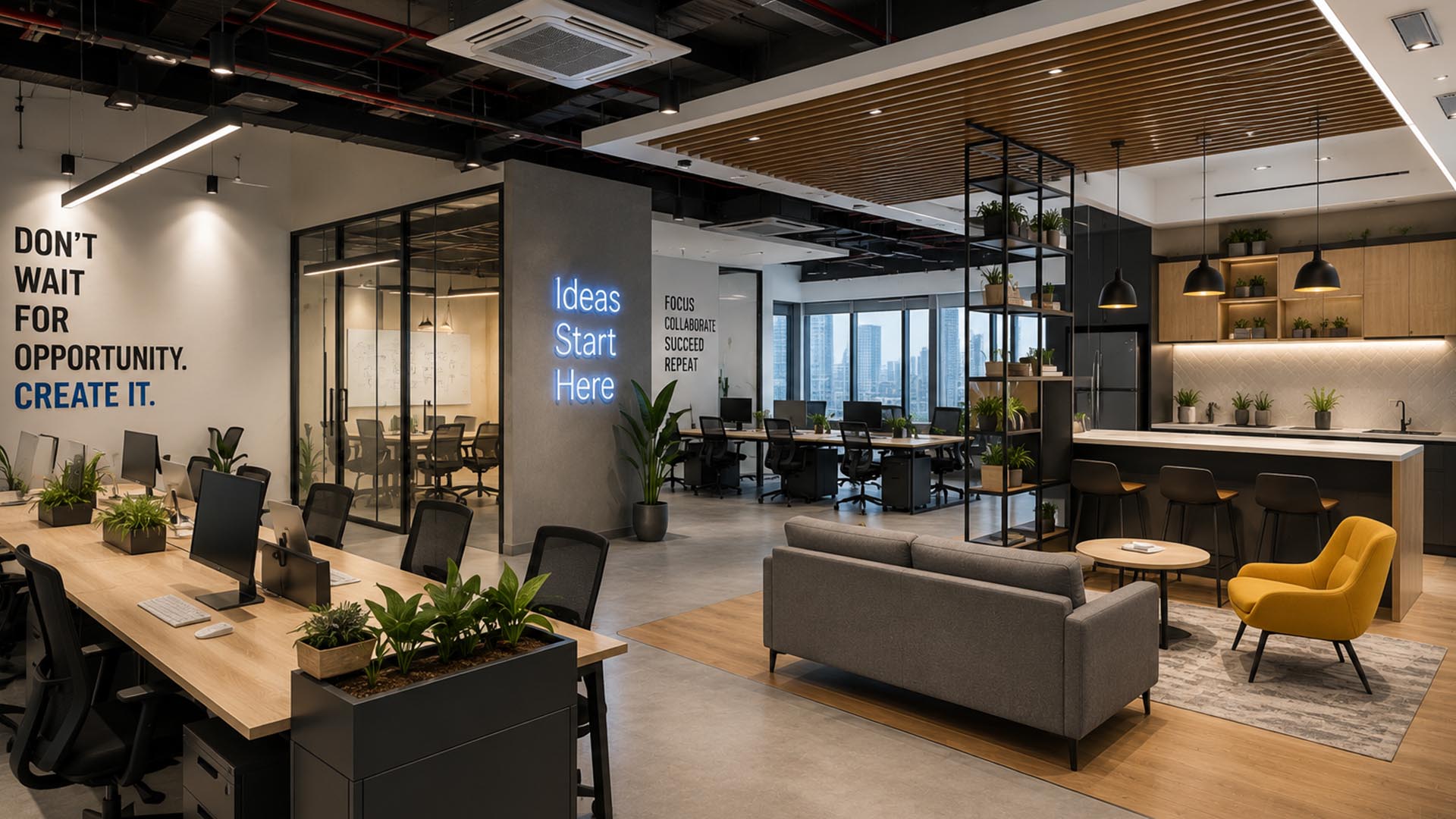 Kantor interior design